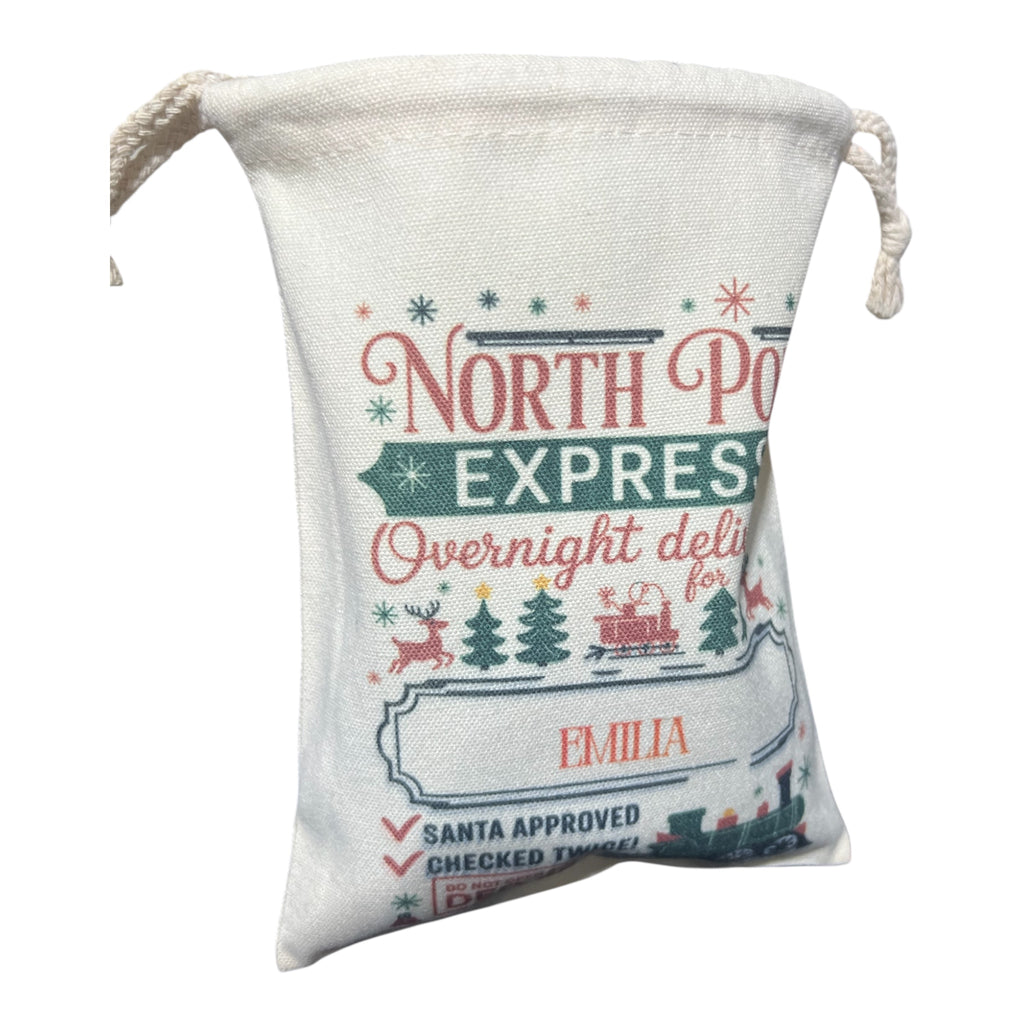 Kordelpåse i Tyg – Personligt Tryck – 17×23 cm