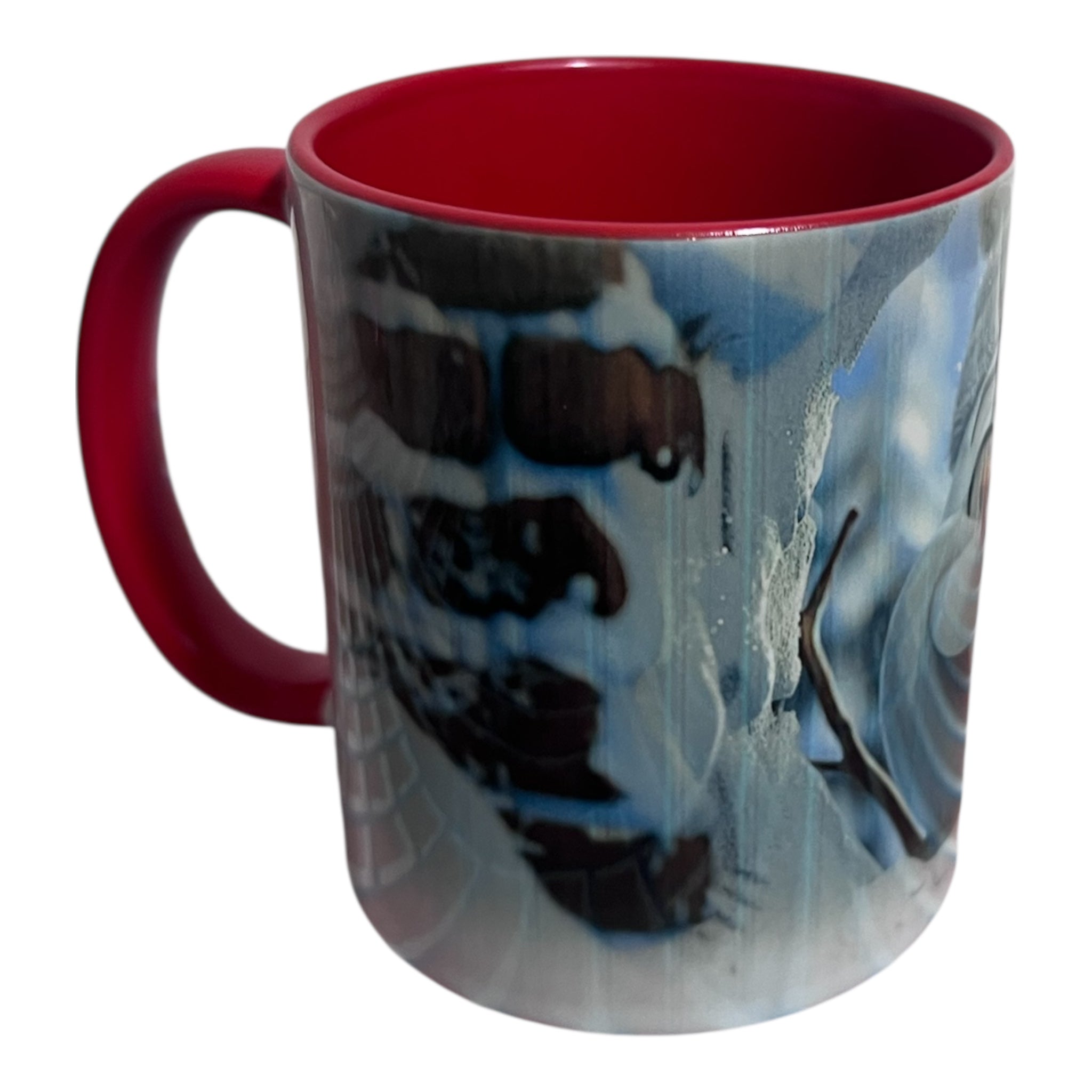 Snögubbe – Röd Insida – 11 oz