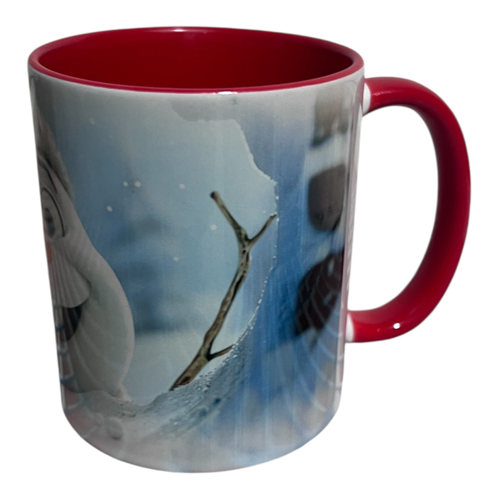 Snögubbe – Röd Insida – 11 oz