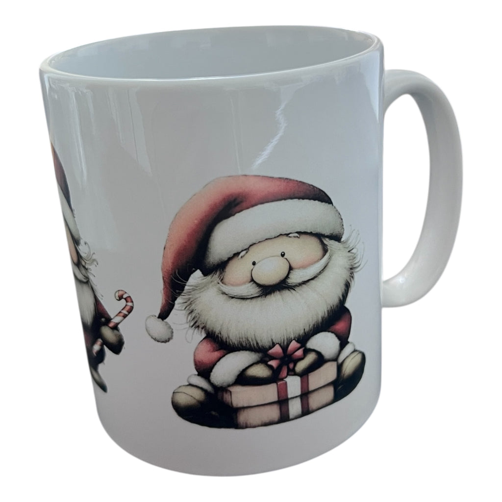 SANTA MED PRESENT – Mugg