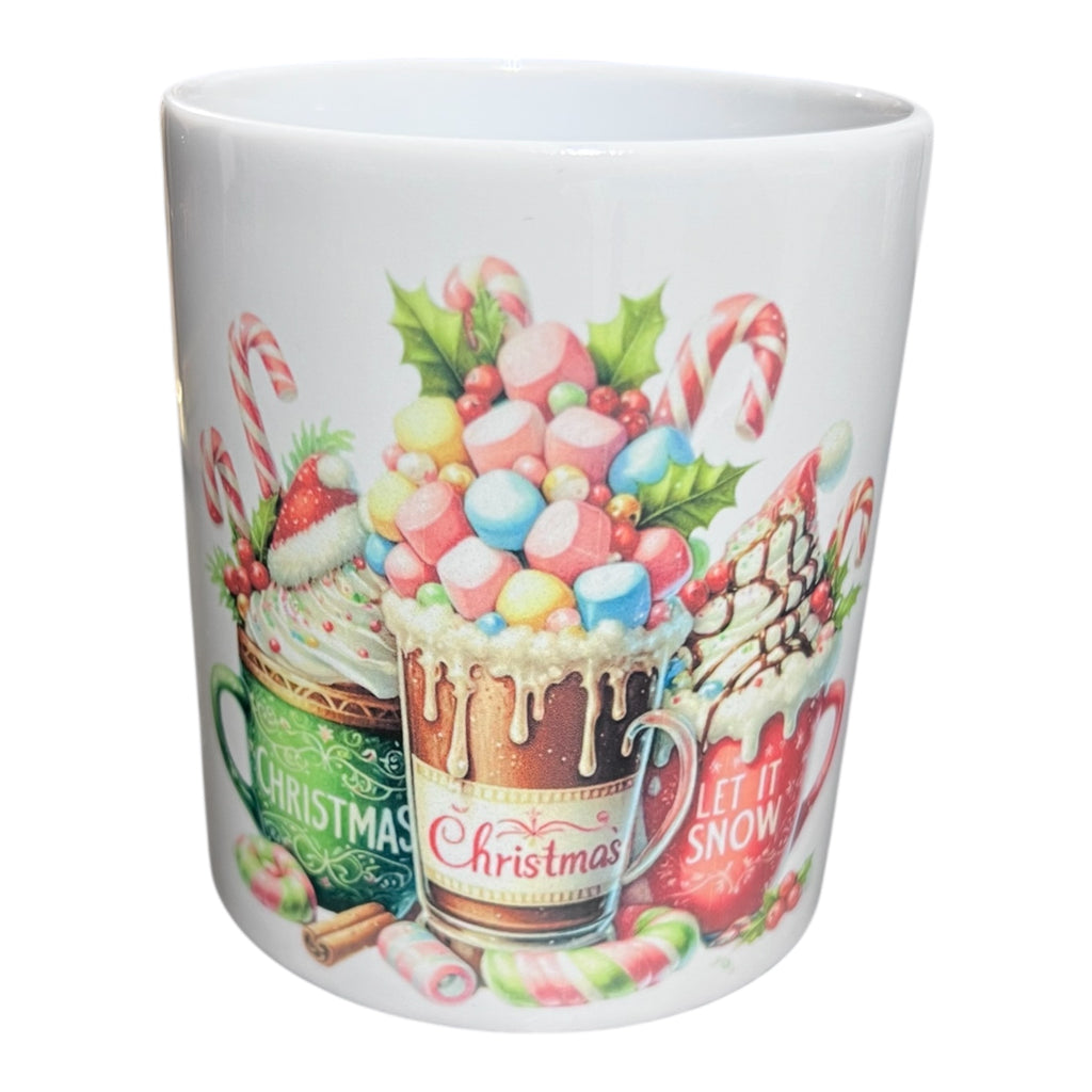 JULKOPPAR MED GODIS & MARSHMALLOWS – Mugg