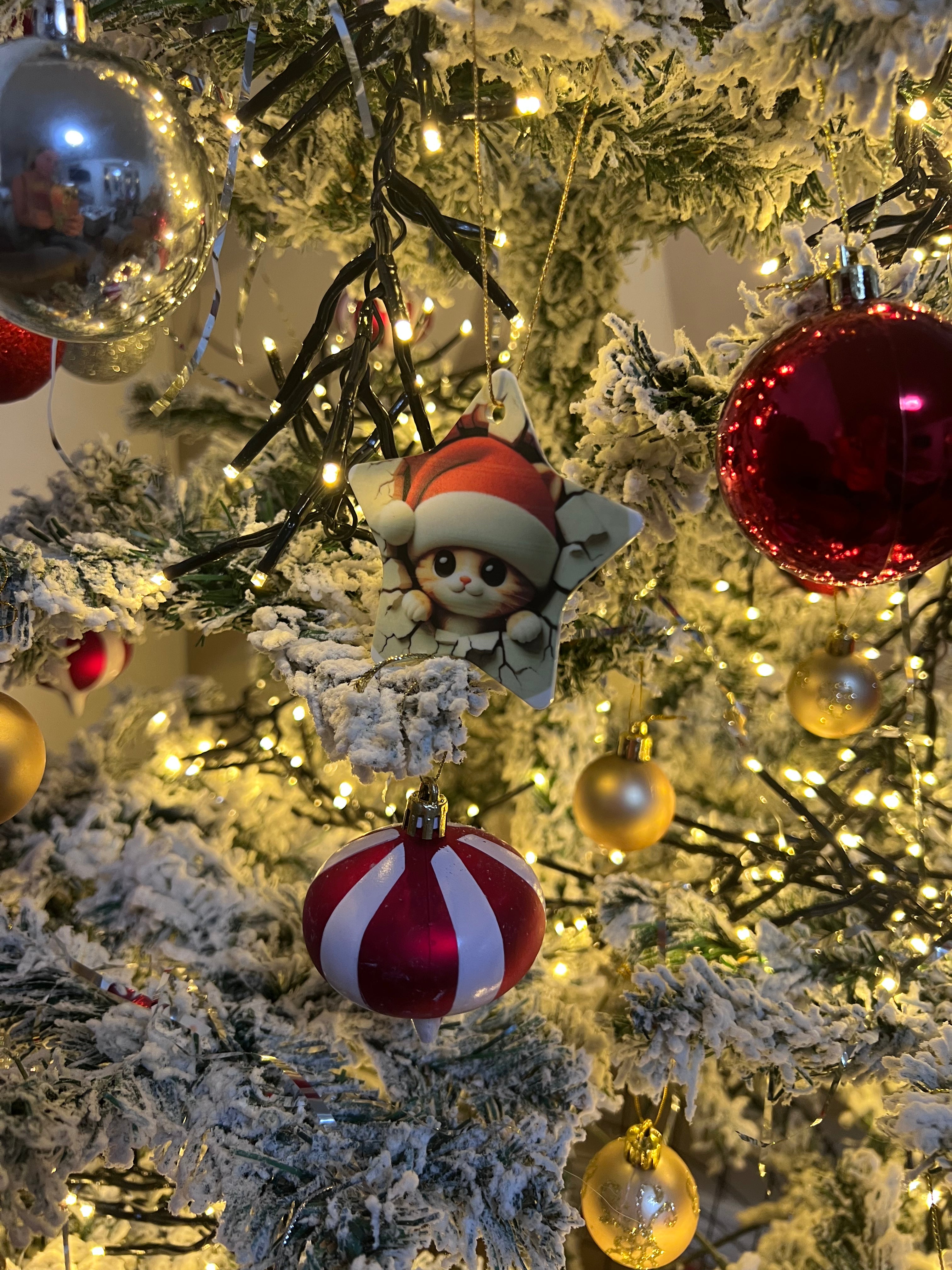 Julgranshänge stjärna