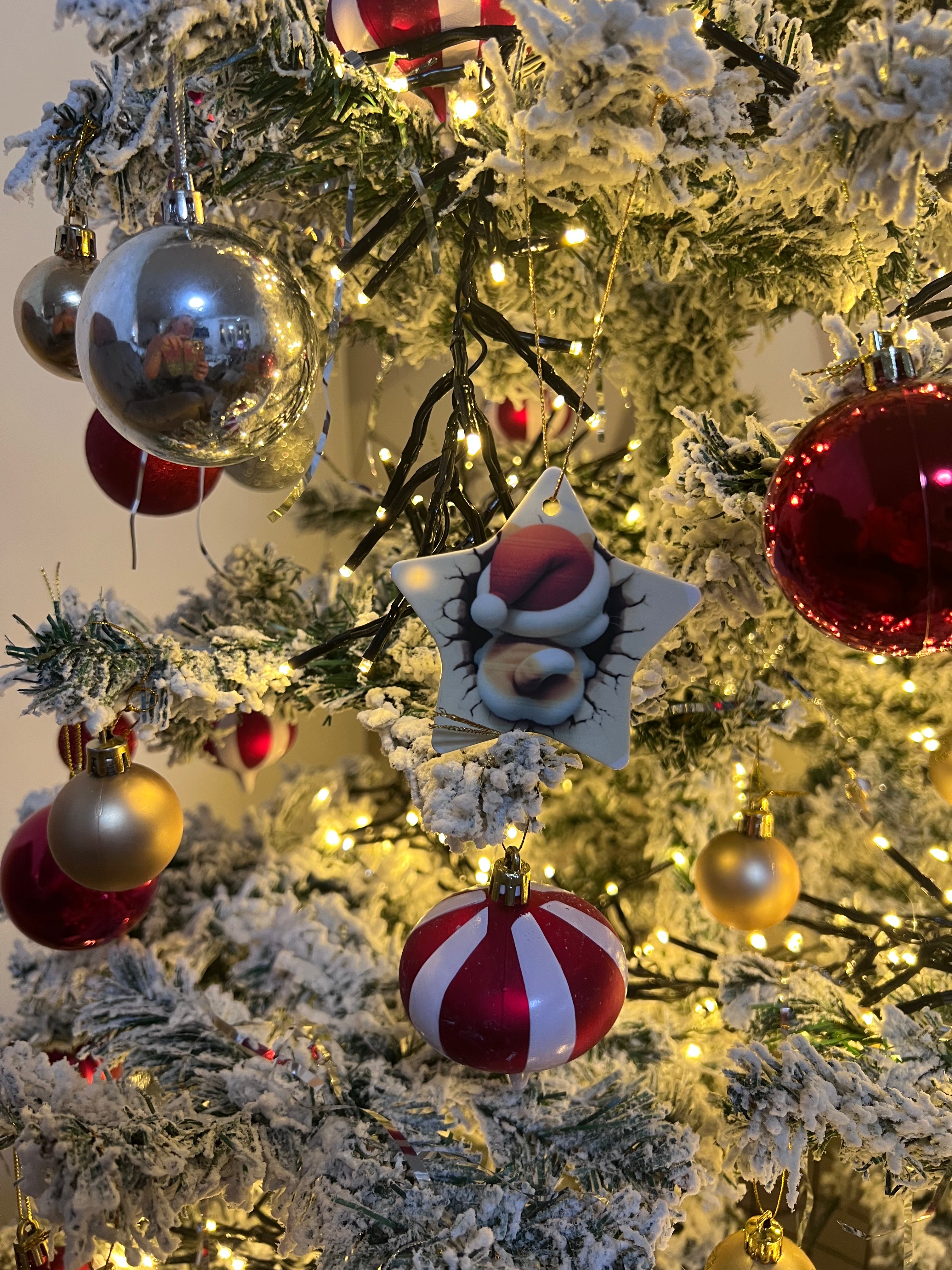 Julgranshänge stjärna