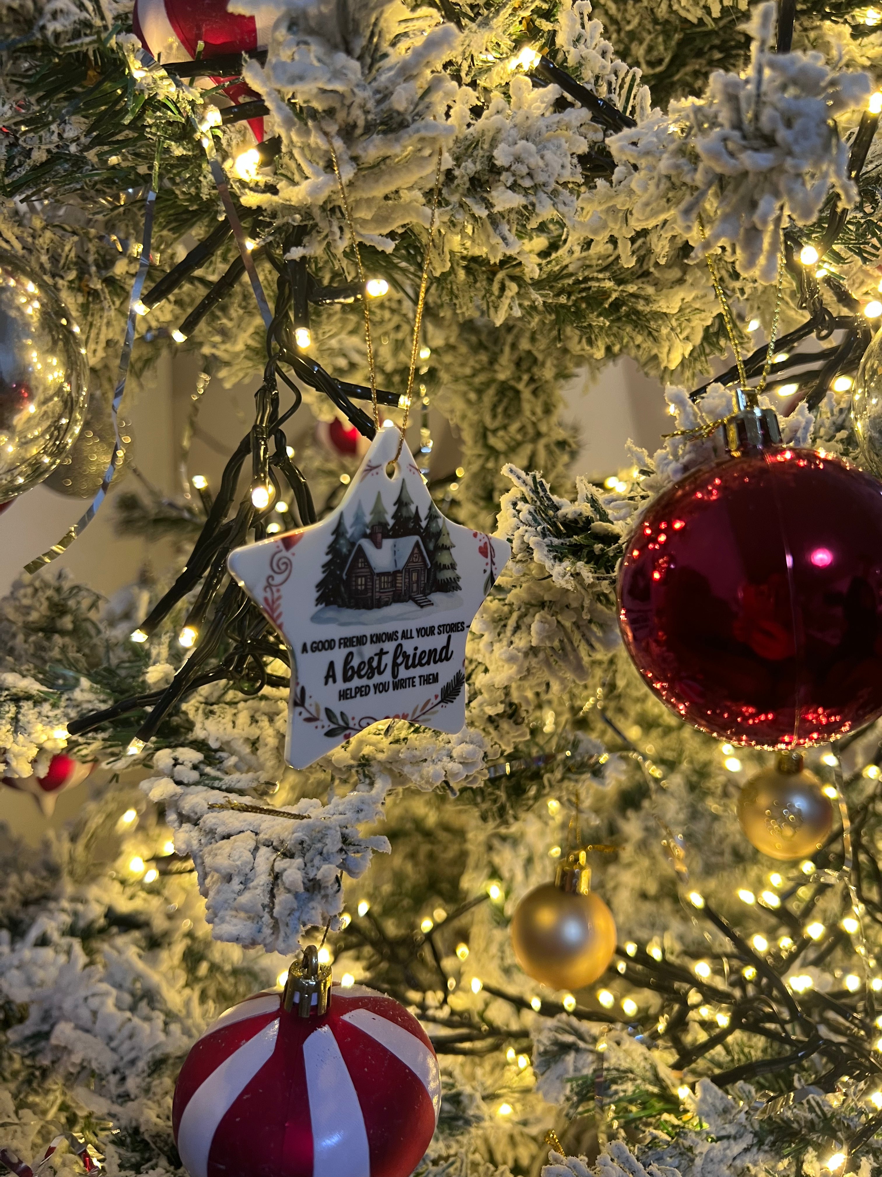 Julgranshänge Stjärna