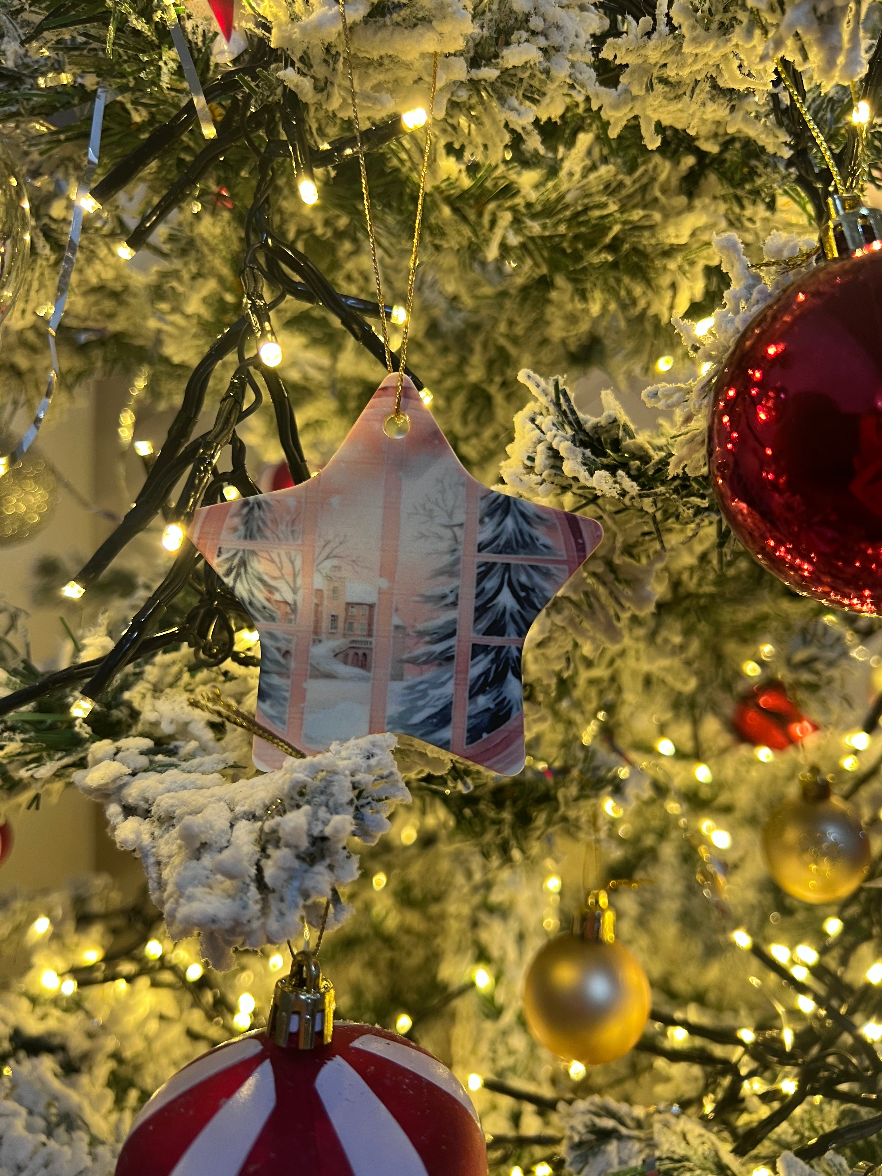 Julgranshänge Stjärna