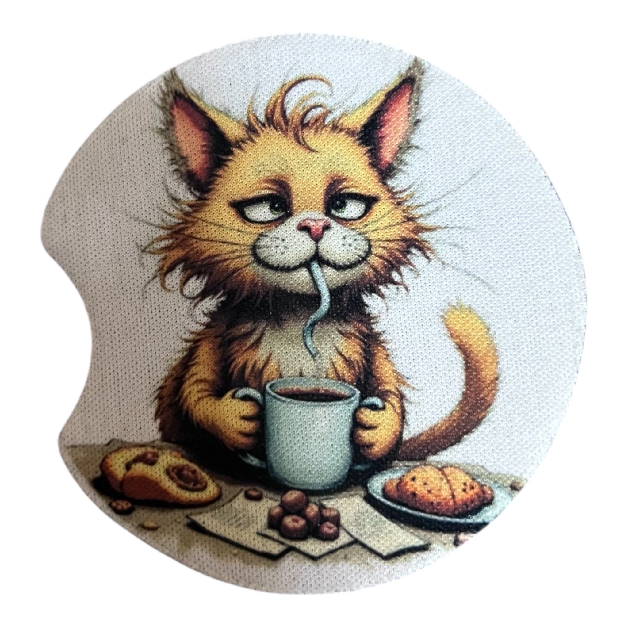 Underlägg till mugghållare i bilen