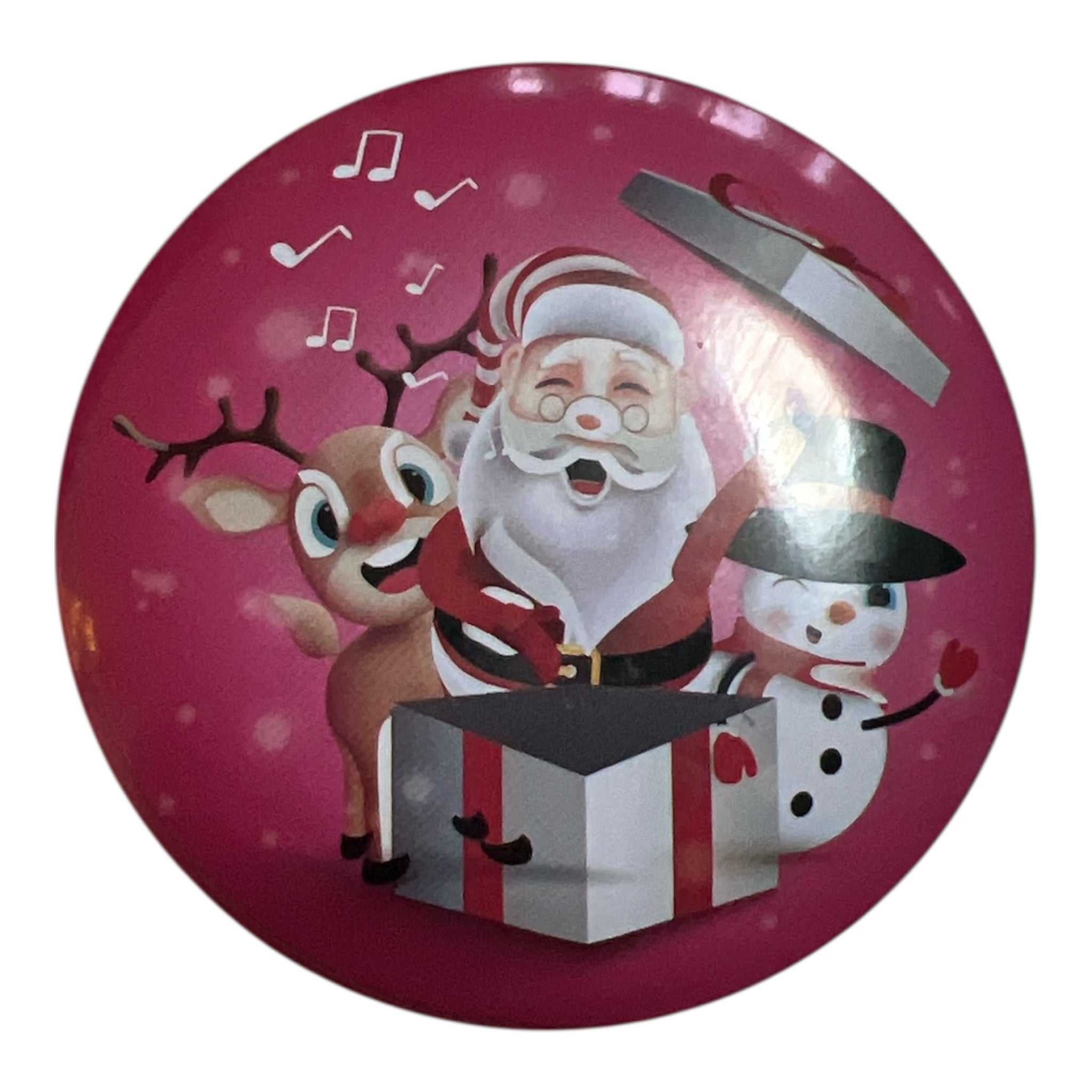 Handgjort sojavaxljus i dekorativ julburk