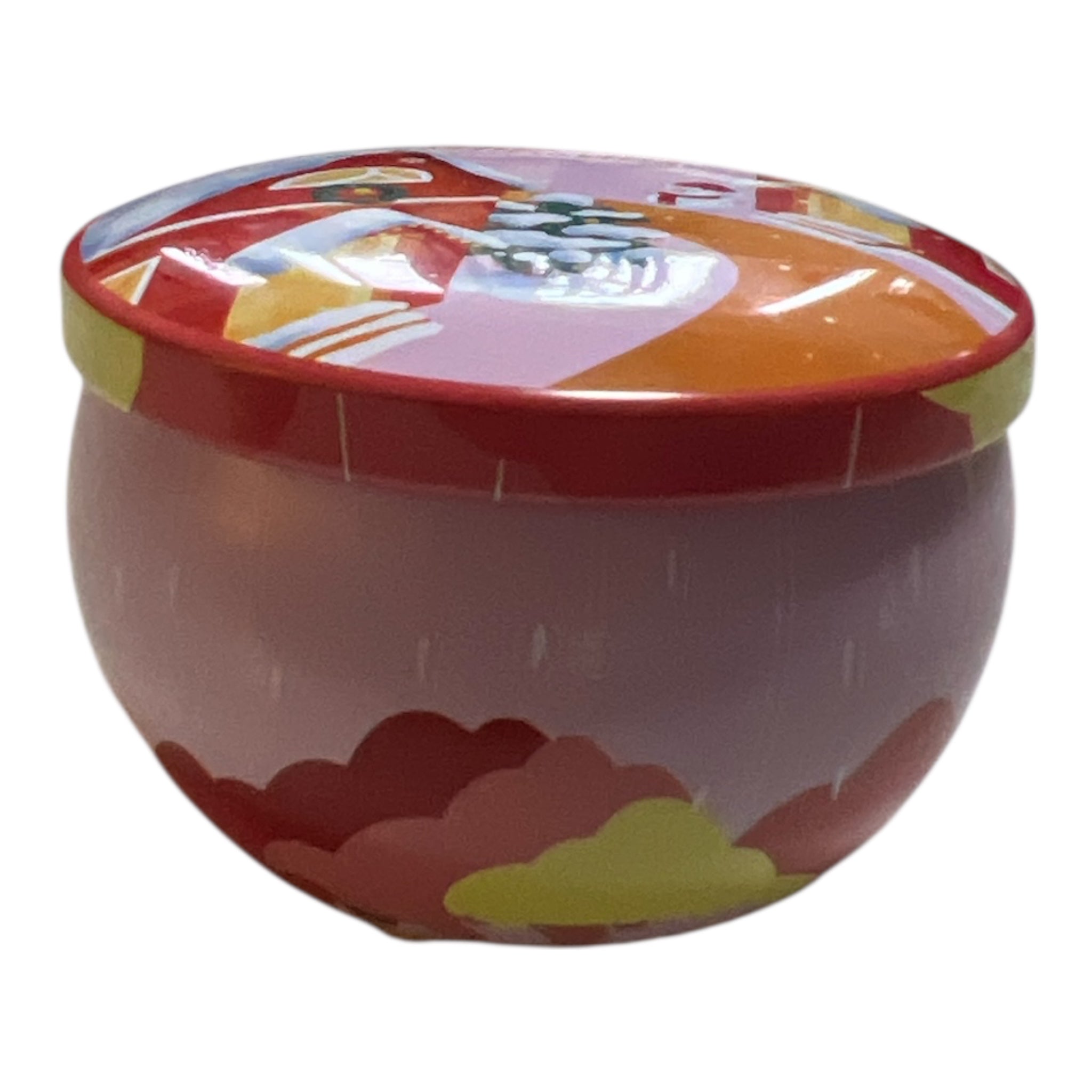 Handgjort sojavaxljus i dekorativ julburk