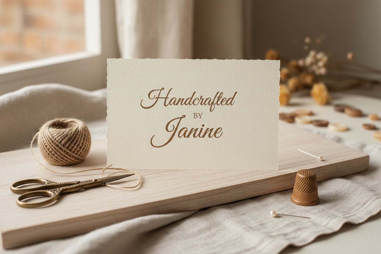 Handcrafted by Janine